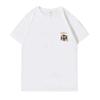 Camiseta gruesa para niños 100% Algodón Manga corta para niños 2022 nuevo verano Cubo de Rubik holgada mediana y grande camiseta para niños moda