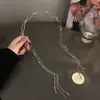 Diadema de Perlas y Espinas Dulce y Fresca Estilo Soft Girl Diseño de Nicho Europeo y Americano Moda con Borla Larga Trenza de Cabello Pinza para Oreja Accesorios para el Cabello