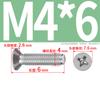 Tornillo de cabeza avellanada cruzada de acero inoxidable 304, venta al por mayor, tornillo de diente mecánico de cabeza plana con ranura M3M4M5M6M8M10