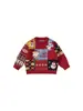 Colaboración IP Nuevo Producto Bangxuan Tops para Niños Invierno Ropa de Punto para Bebé Niño Cuello Redondo Suéter Infantil