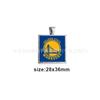 Pingente Diamante Redondo Nbl Basquete Pingente Golden State Warriors Colar Pingente Equipe de Basquete Fabricante Spot