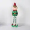Enfeites de Árvore de Natal Explosões Transfronteiriças Boneco Elfo de Pernas Longas 55CM Decoração de Janela Presentes de Natal