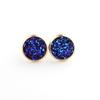 Aretes Gymnus de 10 mm acero inoxidable chapado en oro real racimo de cristal mineral aretes Gymnus AliExpress Amazon