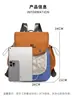 Mochila de Viaje Ligera con Cordón para Mujer, Bolsa de Viaje Deportiva para Montañismo, Mochila para Estudiante Universitario, Mochila de Senderismo