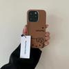 Adecuado para Funda de Teléfono Apple 17 Pro Max, iPhone 15 Estilo Coreano Simple Nuevo Modelo 14 Nicho Líneas de Gatito