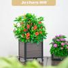 Caja de Plantación Zhixiao Caja Especial para Cultivar Verduras Maceta Rectangular tipo Plato para Balcón Maceta Grande para Verduras Artefacto para Interiores Exteriores