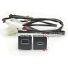 Cargador de teléfono móvil para coche QC3.0USB PD, cabezal de carga modificado, compatible con Volkswagen Golf 6
