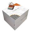 Cojín para mesita de noche, estilo nórdico ligero y lujoso, para dormitorio, armario pequeño, mantel impermeable y a prueba de aceite, desechable, de PVC, a prueba de polvo.