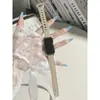 Adecuado para Huawei Band 11 Correa de Cuero 9/8Nfc, Lujo Ligero, Alto Valor Estético, Correa de Reloj Deportiva y de Moda con Pulsera de Doble Hebilla