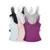 Camisola de Verano Dulce y Picante con Encaje Pure Desire para Mujer 2025 Nuevo Estilo Acanalada Ajustada Hermosa Espalda Sexy Camiseta Base