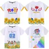 Uniformes personalizados para team-building para estudiantes de preescolar y primaria, ropa infantil estilo dopamina con logotipos impresos, uniformes para equipos de porristas infantiles