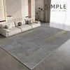 Alfombra sencilla transfronteriza de Amazon para sala de estar, alfombra resistente a la suciedad y al desgaste, alfombra y tapete de área grande de cobertura total para dormitorio, disponible para dropshipping