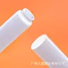 Garrafa de Plástico com Bomba Espuma Mousse para Pet 50-100ml Garrafa Redonda Frasco Espumante para Limpeza Facial Frasco Espumante Transparente