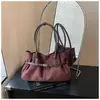 Bolso de mano mate de moda, nueva colección otoño/invierno 2026, bolso de hombro de nicho estilo coreano, bolso de axila, bolso tote de gran capacidad para el trabajo