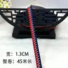 Cinta de Encaje Étnico Miao de 1.5 cm de Ancho Accesorios para Ropa Bordado Hecho a Mano Tira de Tela para Puños y Escote