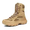 Botas de Combate Novas de Primavera de Tamanho Grande, Botas Táticas, Sapatos de Caminhada para Exterior, Botas de Trabalho de Cano Alto para Deserto