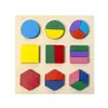 Brinquedos Educacionais Infantis de Educação Infantil Puzzles de Reconhecimento de Formas, Cores, Números e Letras de Madeira Tabuleiro de Puzzles Jardim de Infância