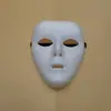 Chen Zhi Máscara Branca de Mascarada de Halloween para Rosto Inteiro Máscara Branca Respirável Pura para Role Play