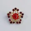 Broche Pequeño de Aleación con Pedrería Transfronterizo, Accesorio para Ramillete, Pin de Moda Versátil, en Stock del Fabricante