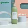 Fábrica 200ml 300ml 400ml 500ml Garrafa com Bomba para Loção Pe Verde Garrafa para Shampoo e Gel de Banho