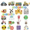 Placa de Atividades para Bebê Cesta de Atividades Acessórios Engrenagem Brinquedo de Parede DIY Treinamento 1-3 Anos Peças Montessori Pacote de Materiais