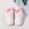 Sapatos de Malha Novos de Primavera e Outono para Crianças de 0 a 2 Anos Bebê Masculino e Feminino Sola de Borracha Macia Antiderrapante Sapatos de Criança Sapatos Casuais de Desenho Animado da Moda