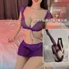 La lencería sexy de Qian Nai está libre de pasión, uniforme sexy, transparente, camisón caliente, secretaria de rol, traje 610