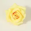 Cabeças de Flores de Rosa em Tecido de Seda para Parede de Flores de Casamento Decoração DIY, Flores Artificiais, Materiais Artesanais, Flores Simuladas para Temporada de Formatura