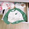 Cárdigan de Punto para Niños Otoño Nuevo 2025 Ropa Exterior para Niños Tops de Dibujos Animados Ropa para Niñas Ropa de Otoño Ropa para Bebés Niños