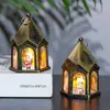 Decoraciones navideñas luz nocturna retro luminosa regalo ventana decoración de mesa accesorios estilo atmósfera lámpara
