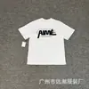 Comercio Exterior Transfronterizo Marca de Moda Nueva Camiseta Casual Holgada de Manga Corta con Estampado de Letras para Hombre y Mujer Parte Superior de Manga Media de Marca de Moda