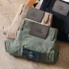 Pantalones Casuales de Verano para Hombre de Cinco Bolsillos Clásico Elástico Verde Militar Nylon de Gama Alta Negocios Delgados Resistentes a las Arrugas Rectos