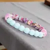 Pulsera de Tres Elementos Más Vendida de Temu Amazon, Pulsera de Piedra Natural, Pulsera de Amatista, Pulsera de Diseño Personalizado al por Mayor