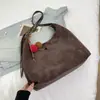 Bolsa Grande de Capacidad Retro Esmerilada 2026 Otoño Nueva Bolsa de Mano Moda Personalizada para Viajar al Trabajo Bolso de Hombro Único Cruzado