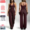 Conjunto de Colete de Yoga Transfronteiriço com Bojos Fixos, Conjunto de Colete Esportivo Fitness Feminino Sem Mangas de Secagem Rápida