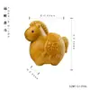 Madera de Ciprés de Acantilado Natural Talla de Madera Caballo de la Fortuna Pequeño Adorno de Mano Caballo del Zodiaco Creativo Decoración Caballo Tang Lindo Adorno de Escritorio Decoración