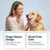 Toallitas de Dedo para Limpieza Dental de Perros y Gatos - Suaves, Cómodas, Frescas y Limpias Toallitas de Dedo para los Dientes de Mascotas