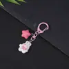 Festival de Mediados de Otoño Llavero de Conejo Correa para Teléfono Colgante Decoración de Pareja Regalo Encanto para Mochila Adorno para Llaves