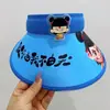 Chapéu Protetor Solar Infantil Chapéu de Verão Feminino com Top Aberto Proteção UV Chapéu de Sol para Bebê Respirável Desenho Animado Chapéu de Sol