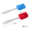 Promoción Navideña Silicona Resistente a Altas Temperaturas Rasqueta Curva Cuchillo Mezclador Rasqueta para Turrón Relleno Grande para Dumplings