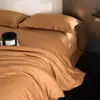 Lençol de baixo liso 60 fios de algodão de fibra longa de Xinjiang para cama de solteiro, lençol de solteiro de peça única 100% algodão, fronha simples de cetim 100% algodão