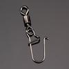 Conector de anillo americano de 8 palabras, pin reforzado de acero inoxidable, imitación de bordado, accesorios de pesca en el mar, equipo de pesca, suministro de fábrica