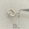 Ear cuff de metal ecológico cobre luxo leve alta qualidade dourado café estrela de quatro pontas haste curva argola de orelha argola de orelha versátil da moda brincos em forma de U