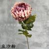 Flor artificial de casamento Crisântemo rico único Decoração de móveis Arranjo de flores Exibição Estilo pastoral Sala de estar Hotel Decoração de vaso