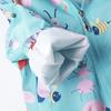 Jaqueta casual infantil primavera e outono Jaqueta com capuz infantil 2-8 anos de idade estampa de abelha camisa com zíper para meninas