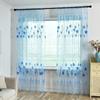Pantalla de ventana transparente impresa de comercio exterior Amazon AliExpress ebay nuevos productos al por mayor cortina racimo flor