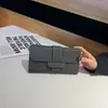 Carteira de Armazenamento Estilo Coreano Couro Bovino de Primeira Camada Transfronteiriça com Tampa Flip Pequena Fresca Multi-Slots para Cartão Carteira Multifuncional Bolsa para Celular Transversal