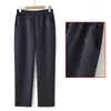 Pantalones de Abuela Estilo Nuevo de Primavera Pantalones Rectos para Mujeres de Mediana Edad y Mayores, Pantalones Largos Casuales para Madres de Mediana Edad, Pantalones Delgados de Primavera y Otoño