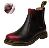 Botas Chelsea Masculinas R2976 Botas Martin Casal Moda Botas Curtas Britânicas Masculinas e Femininas Casuais Sapatos Martin de Elite