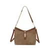 Bolsas Bordadas Populares para Mulheres, Novas Bolsas Transversais Bordadas de Luxo de Nicho de Alta Qualidade, Bolsas de Ombro Estilosas para o Dia a Dia